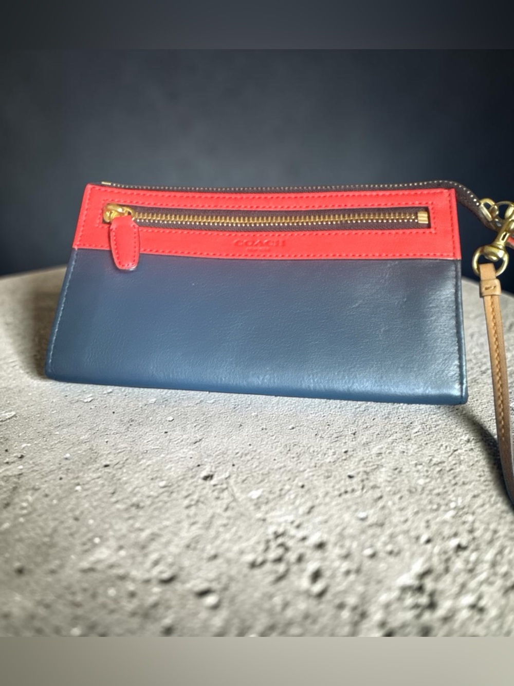 Coach Legacy Colorblock Wristlet NWOT